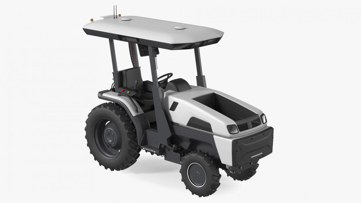 Autonomous Electric Tractor 3D