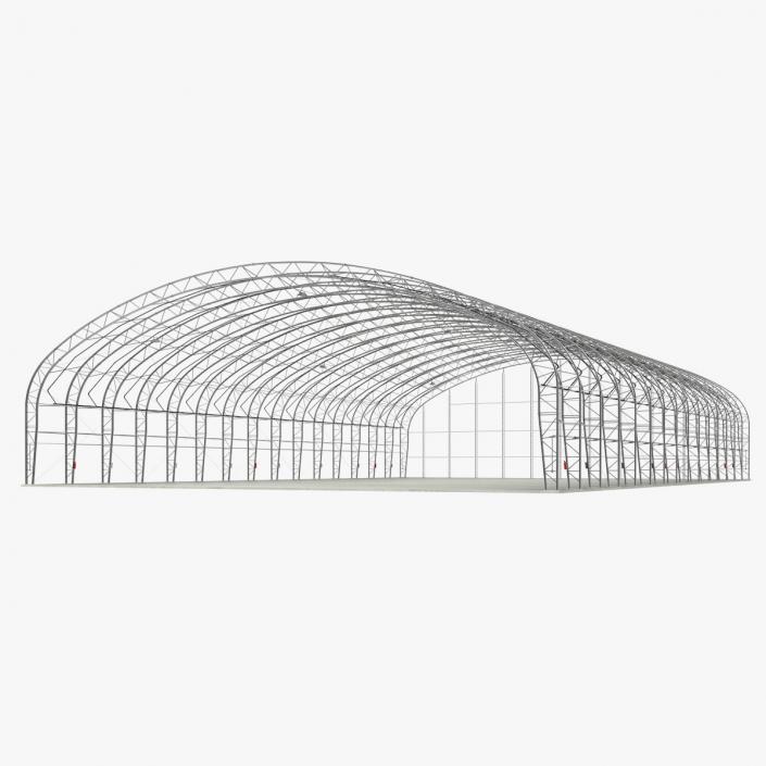 3D model Steel Hangar Construction