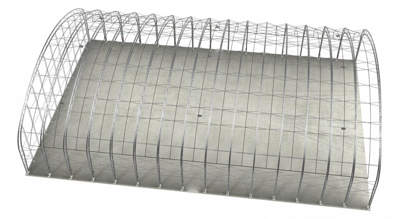 3D model Steel Hangar Construction