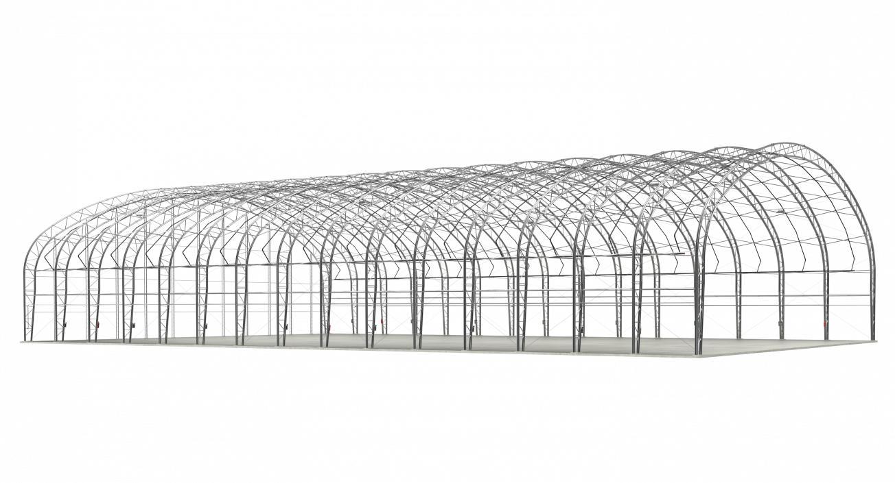 3D model Steel Hangar Construction