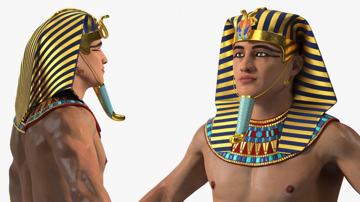 Ancient Egyptian Pharaoh 3D model