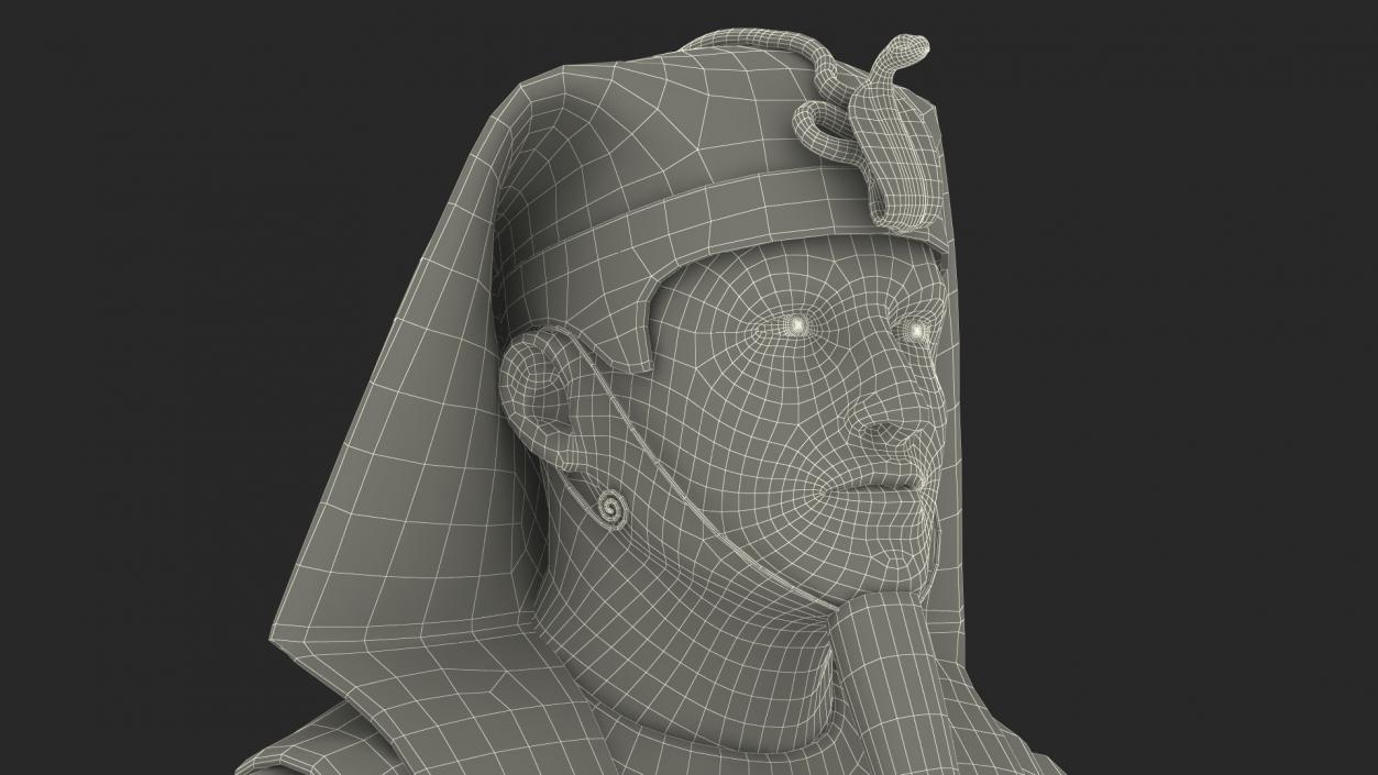 Ancient Egyptian Pharaoh 3D model