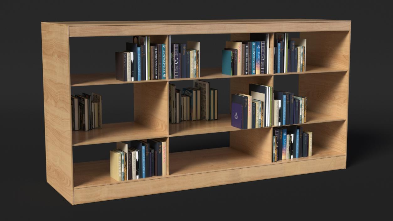 3D model Small Bookshelf