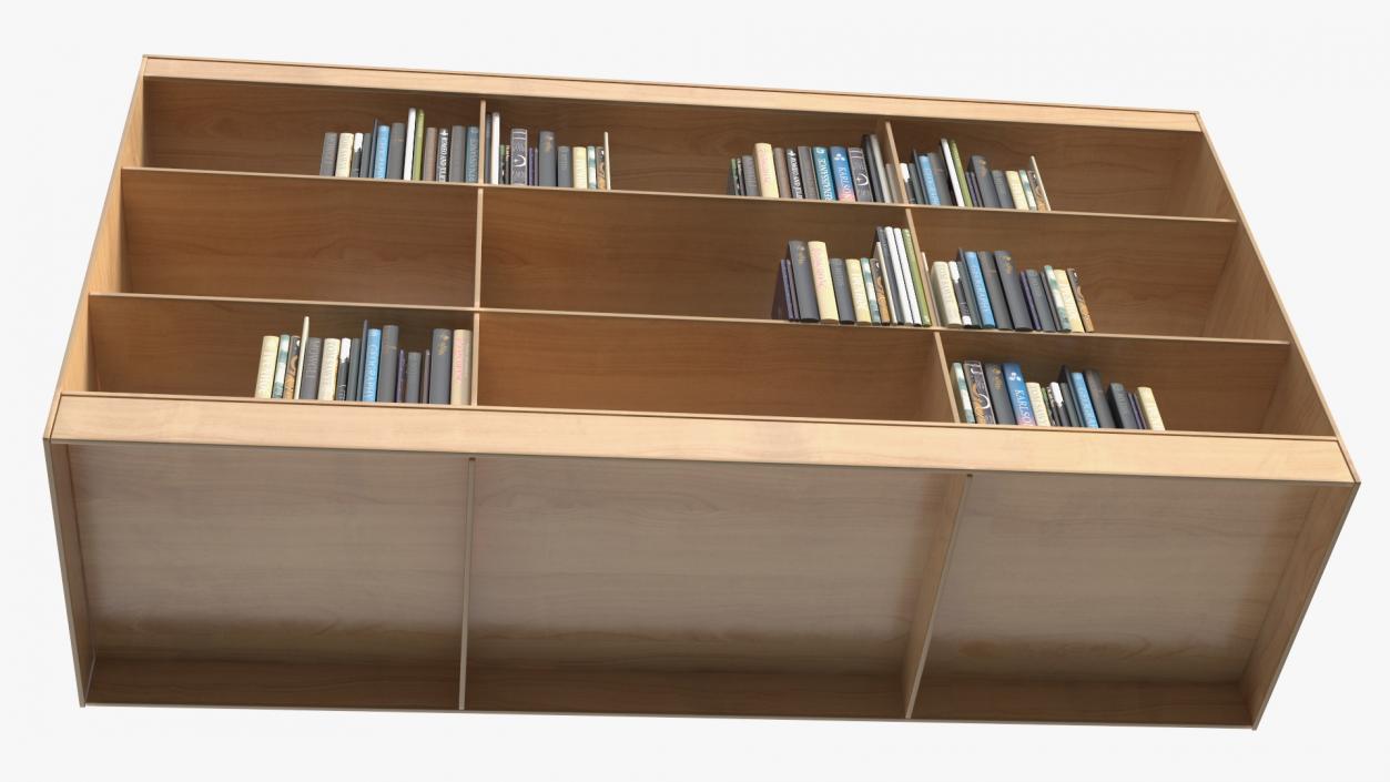 3D model Small Bookshelf