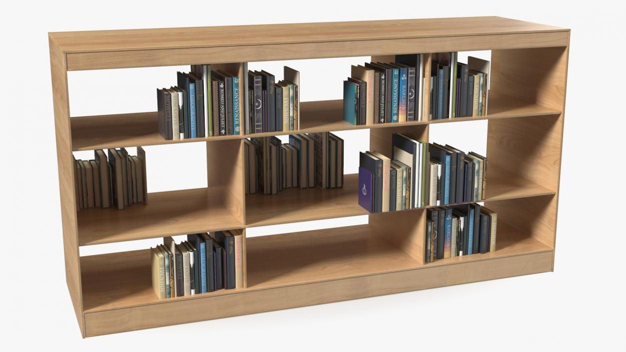 3D model Small Bookshelf