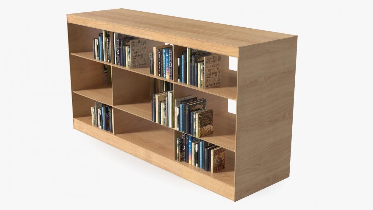 3D model Small Bookshelf