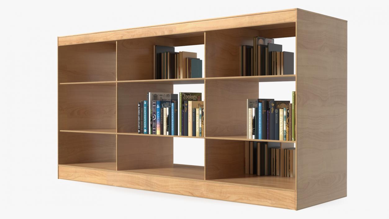 3D model Small Bookshelf