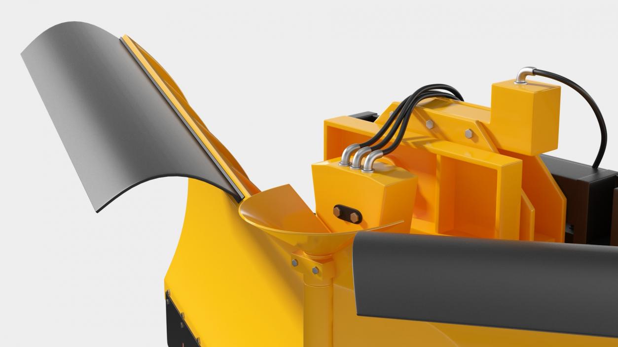 3D Kuper Snow Plough Blade model