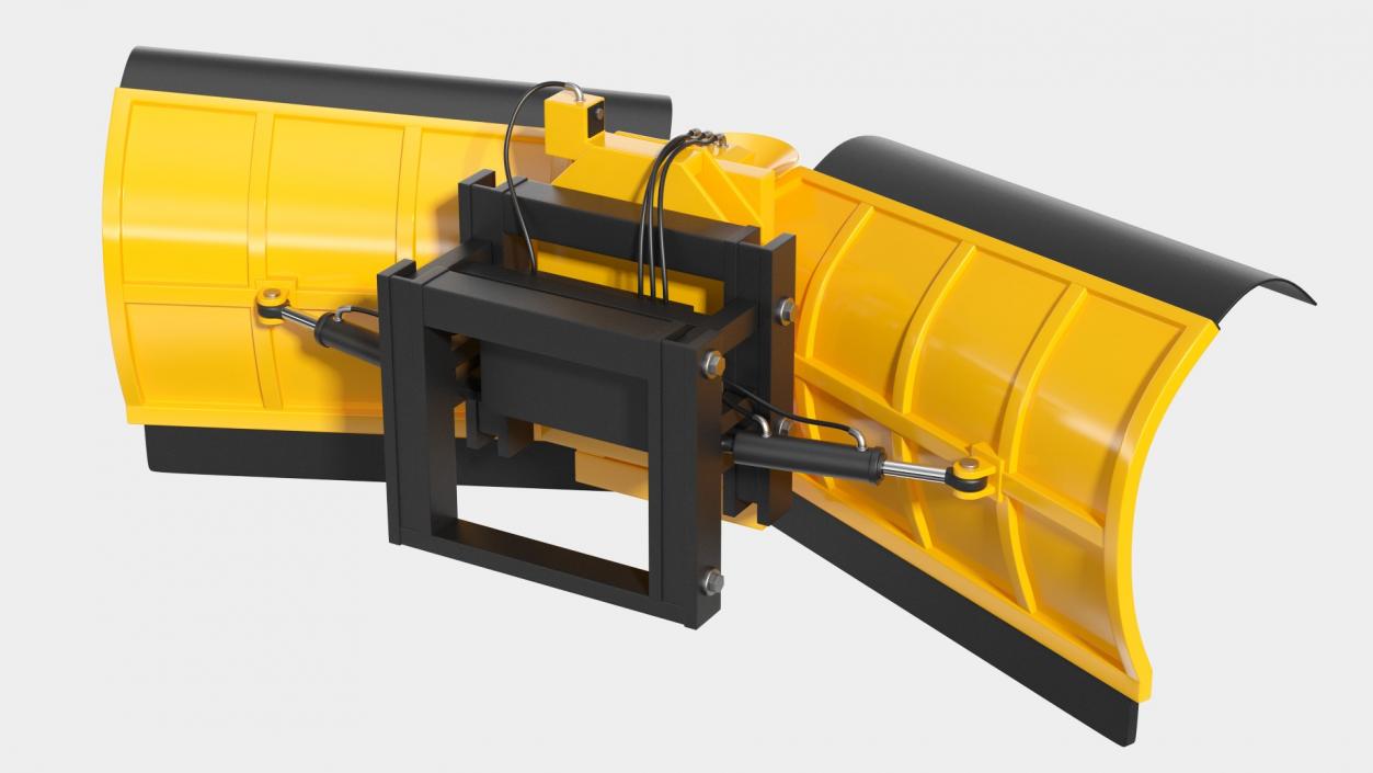 3D Kuper Snow Plough Blade model