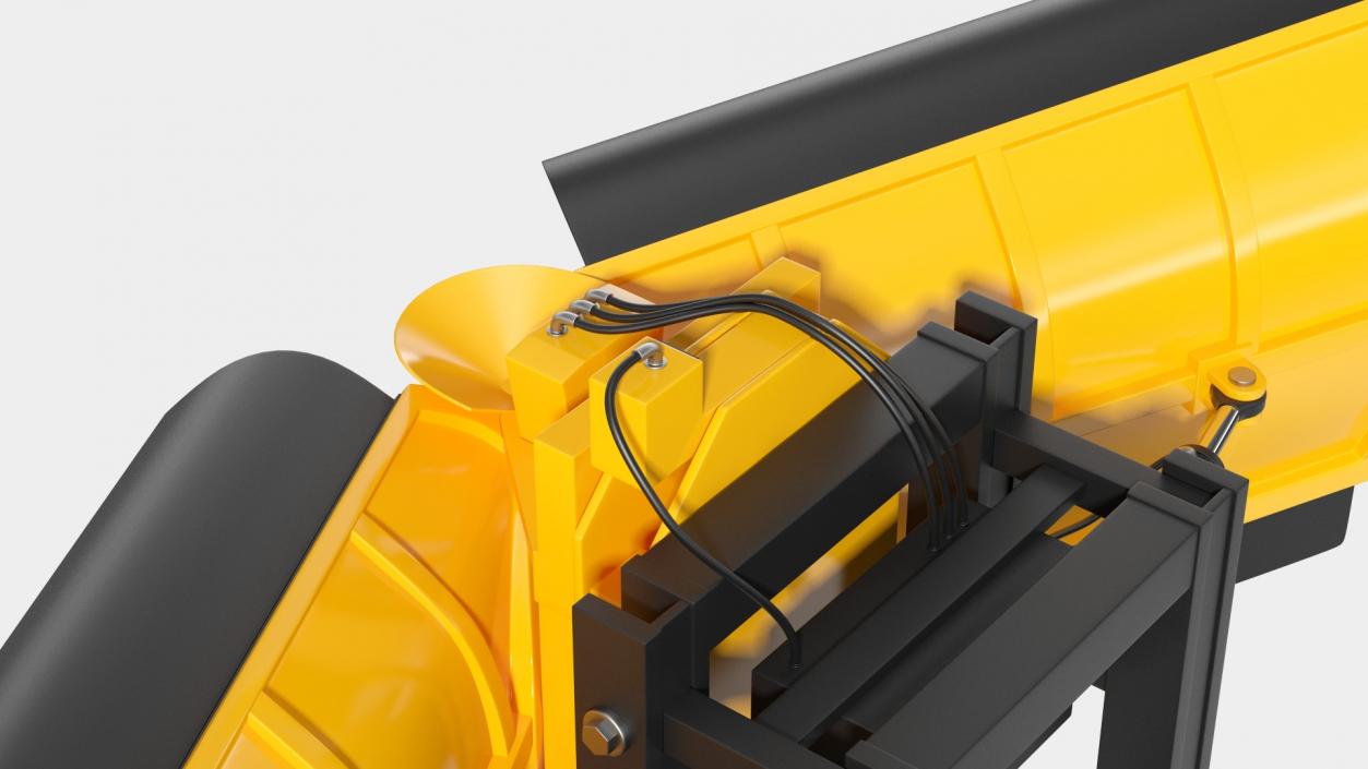 3D Kuper Snow Plough Blade model