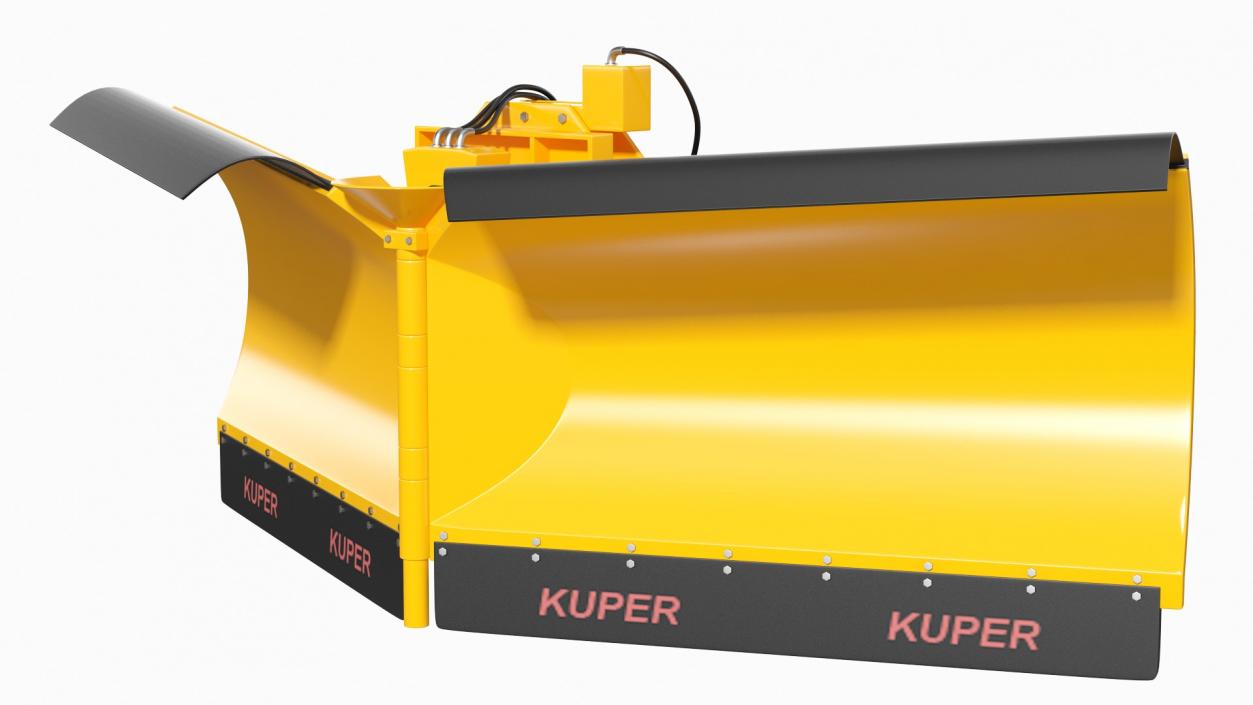 3D Kuper Snow Plough Blade model