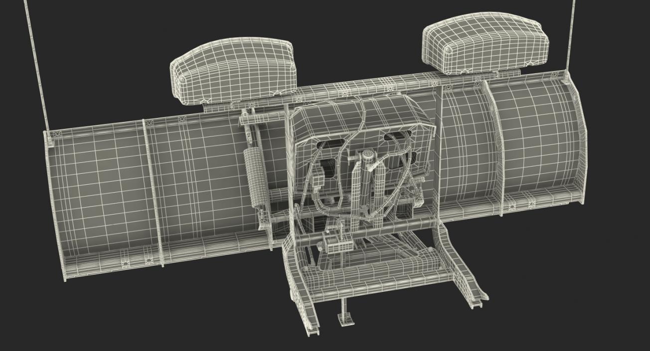 SnowPlow Fisher Rigged 3D