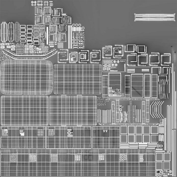 3D model M109 Shop Van Rigged