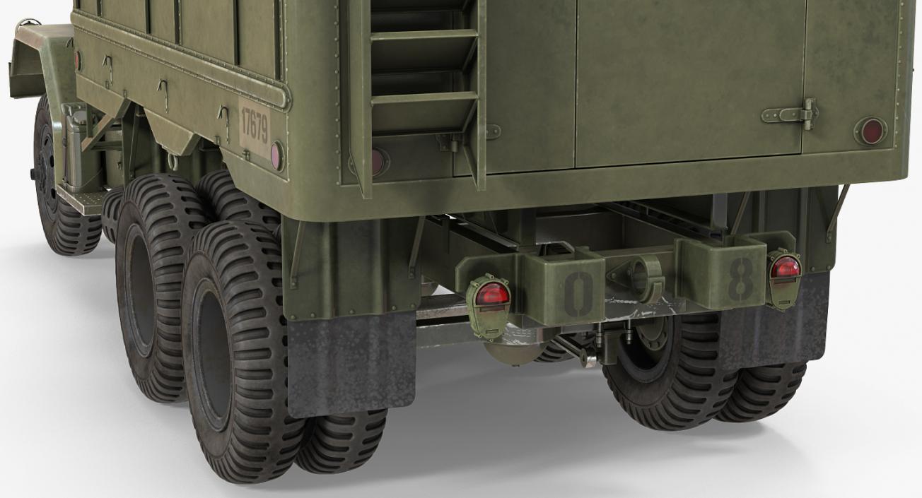 3D model M109 Shop Van Rigged