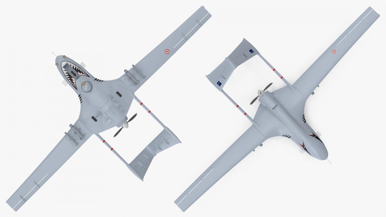 Bayraktar TB2 Unmanned Combat Aerial Vehicle 3D model