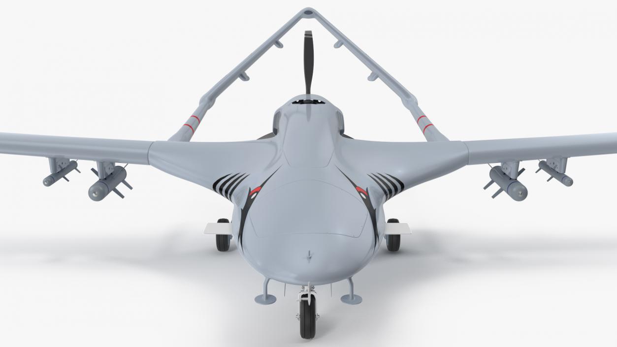 Bayraktar TB2 Unmanned Combat Aerial Vehicle 3D model