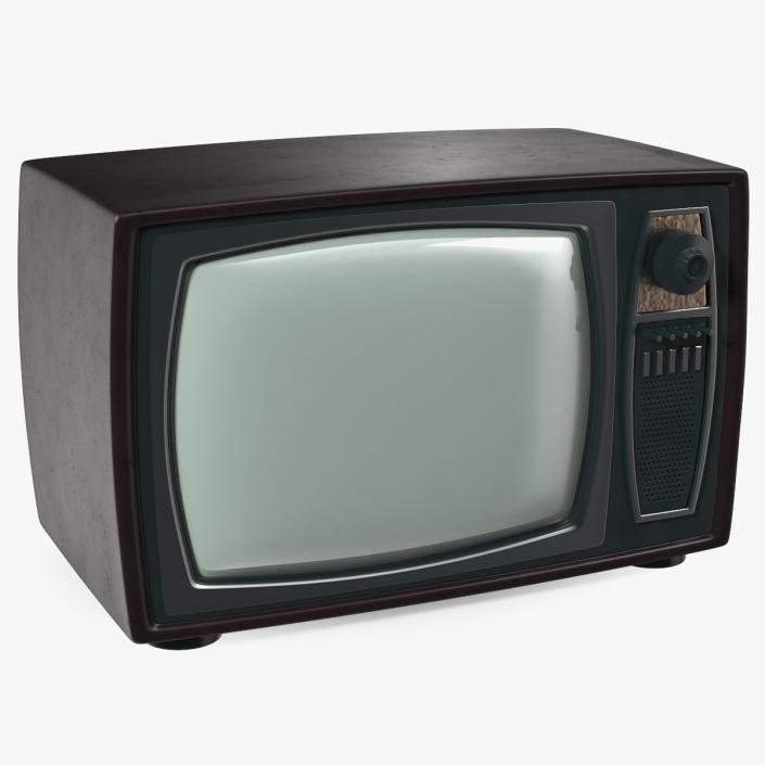 Old Retro TV 3D