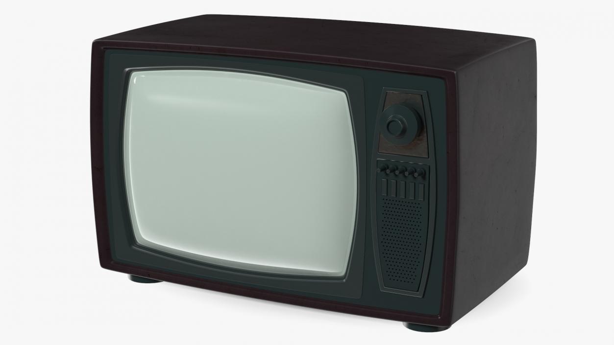 Old Retro TV 3D