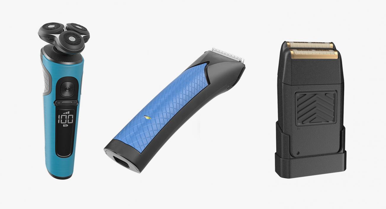 3D Electric Cordless Shavers Collection