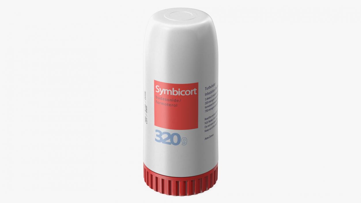 Symbicort Asthma Inhaler 3D model