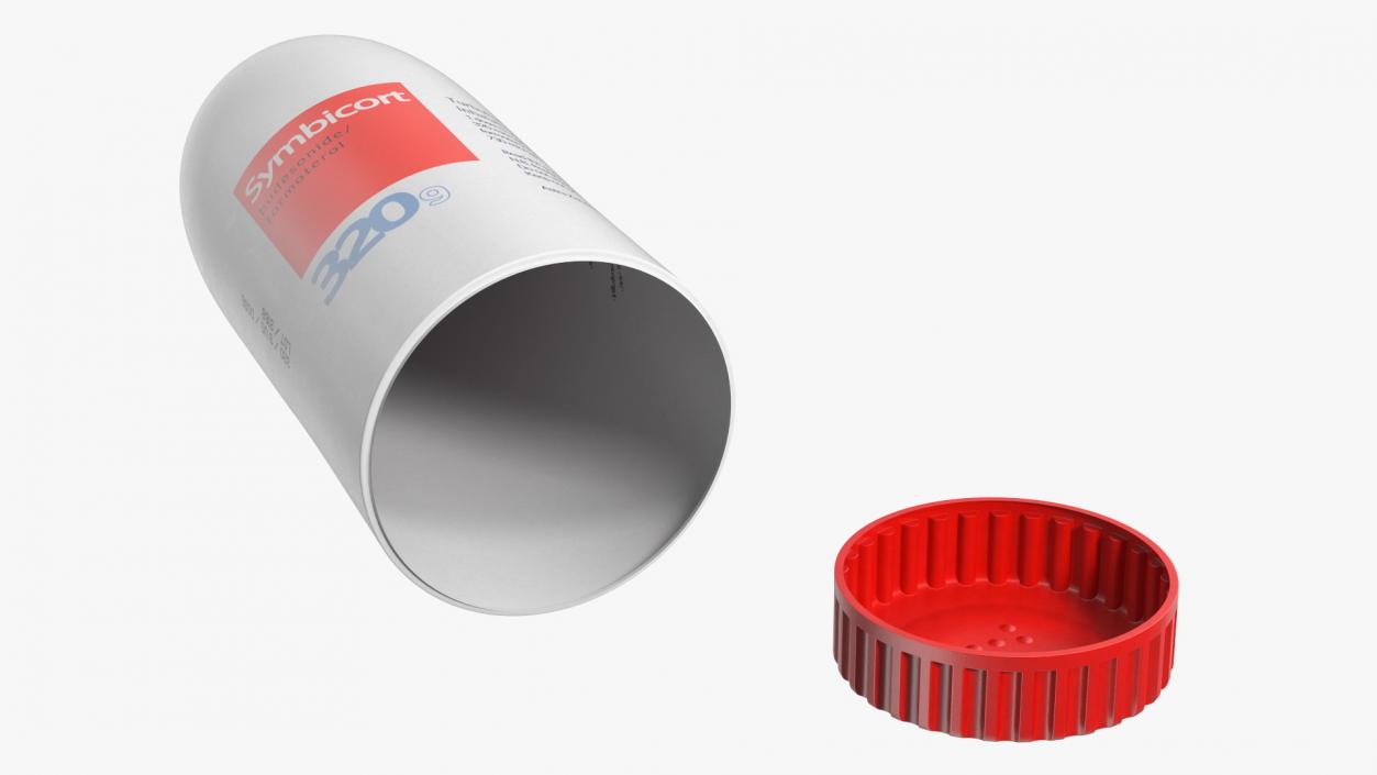 Symbicort Asthma Inhaler 3D model