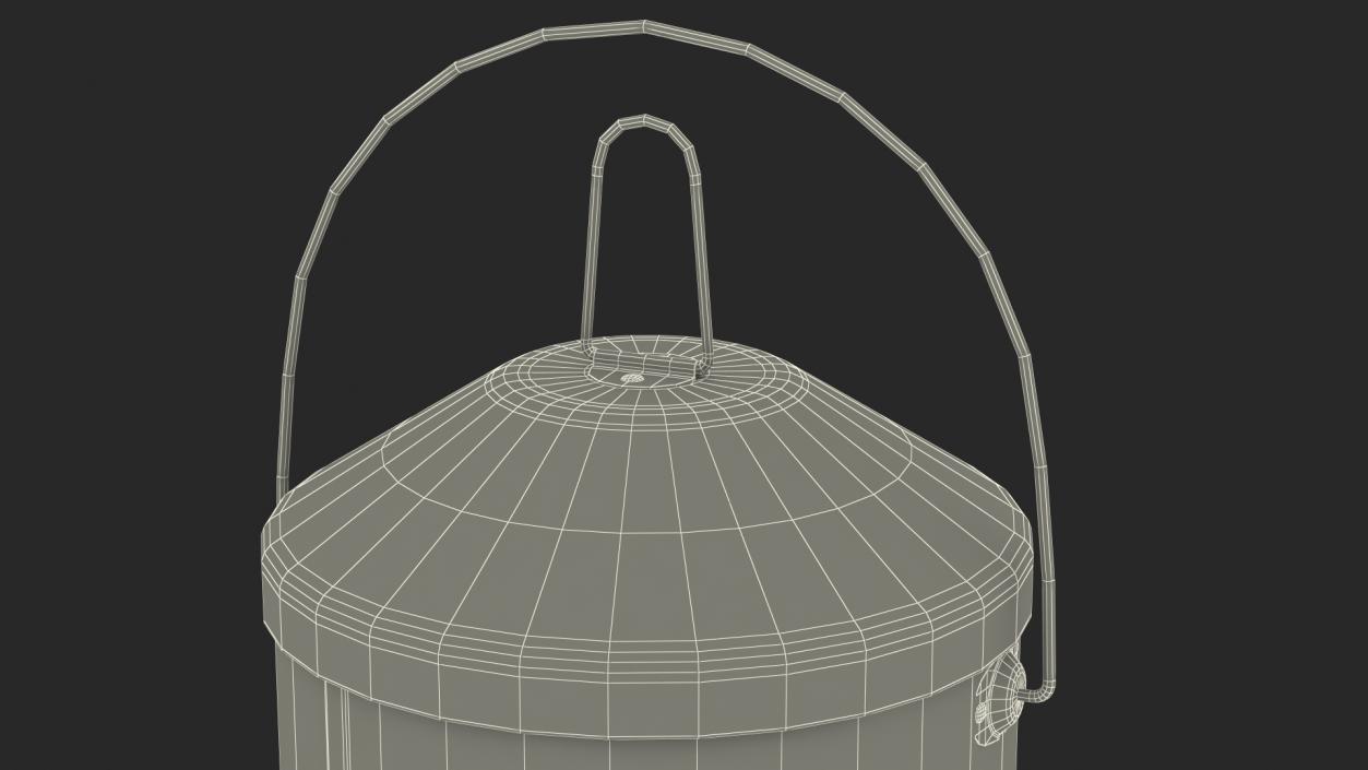 3D model Poultry Feeder with Chickens Rigged