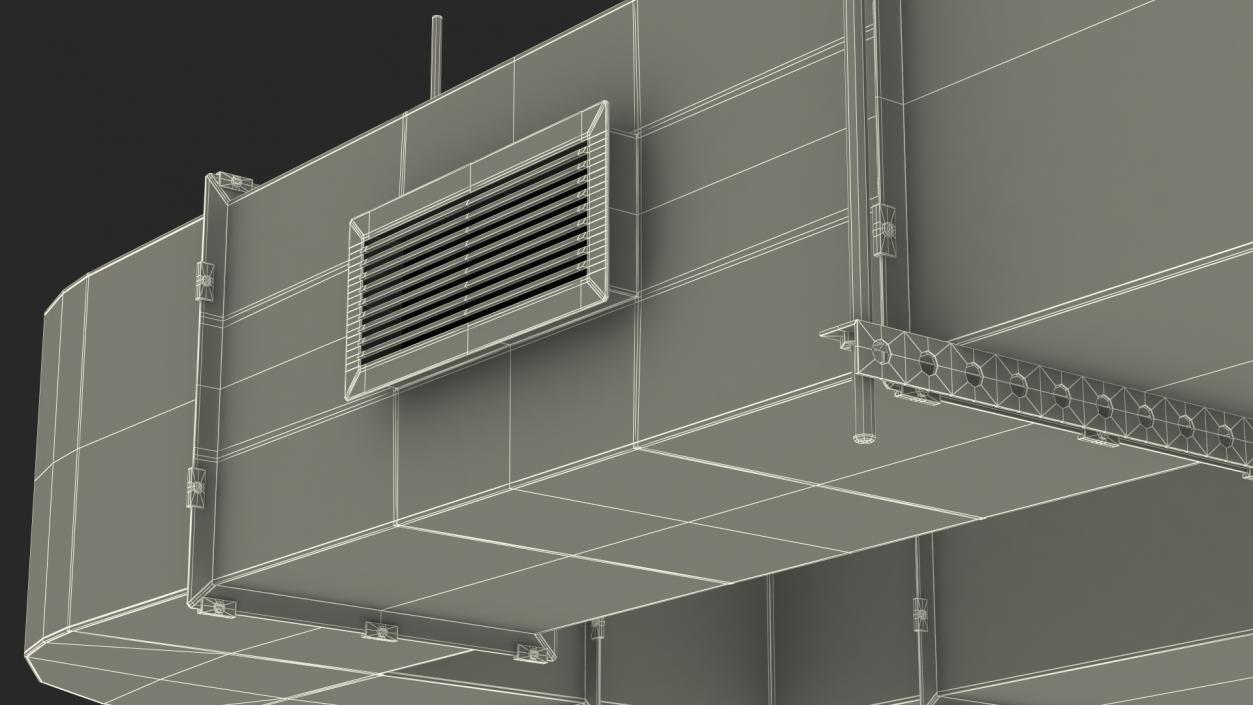 Industrial Air Conditioning Duct 3D