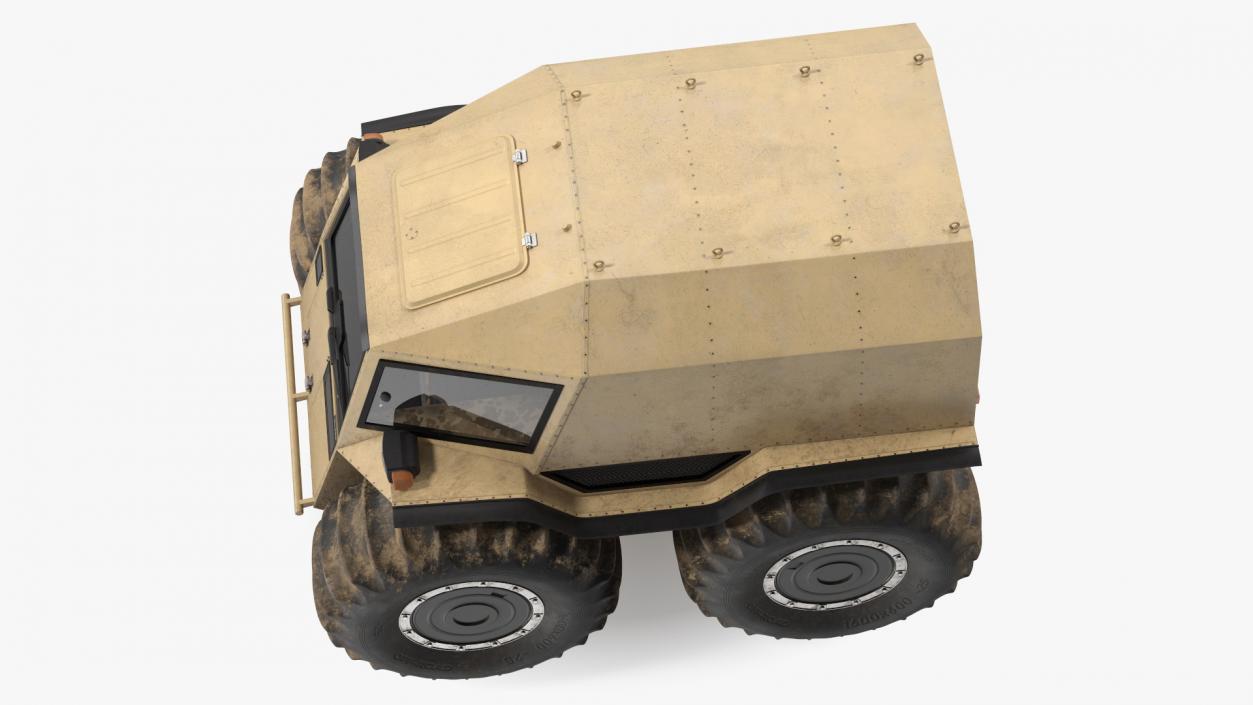 3D model Amphibious Sherp ATV Dirt