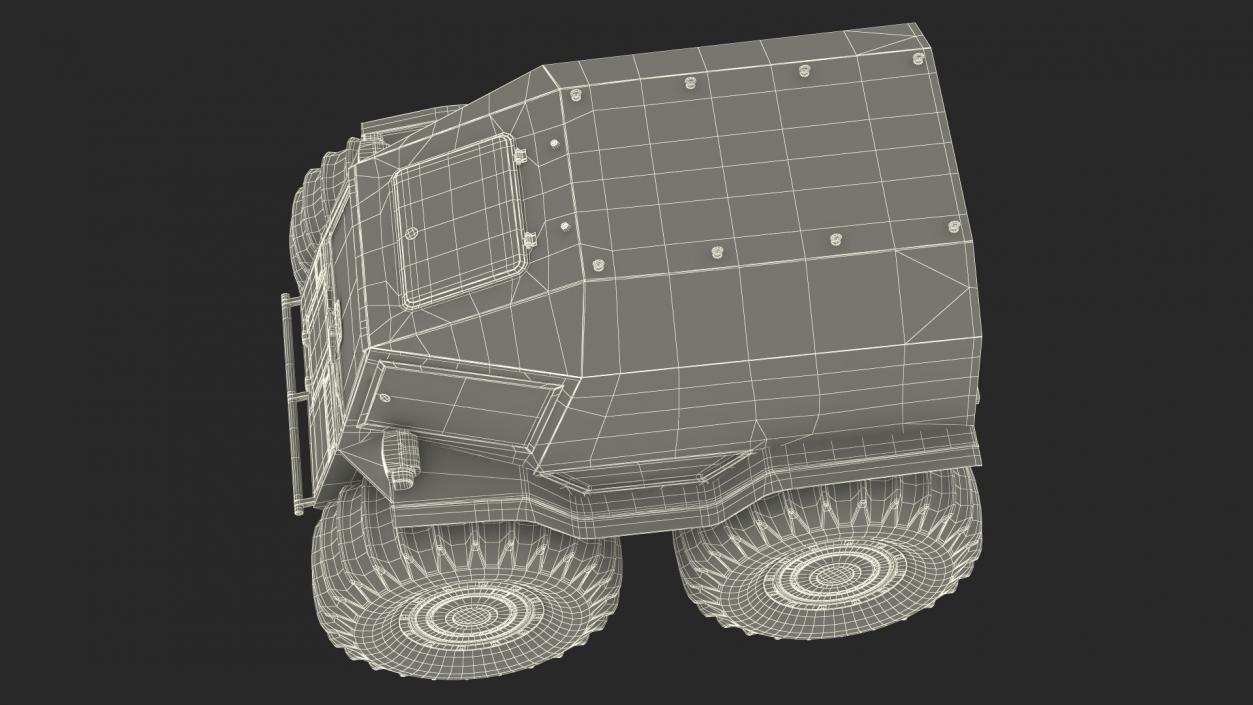 3D model Amphibious Sherp ATV Dirt