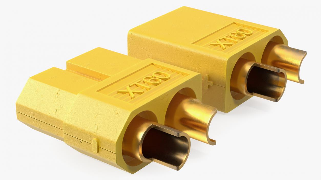 3D model XT60 Connectors