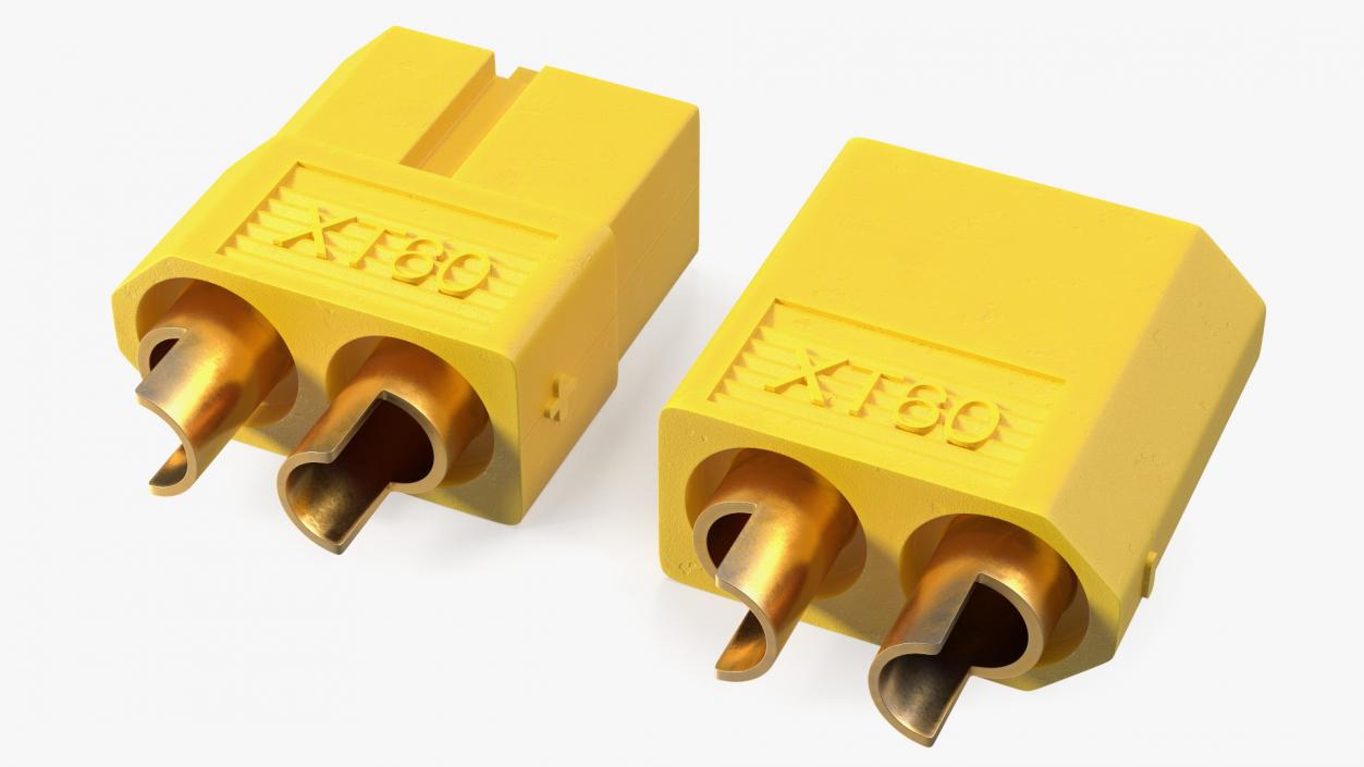 3D model XT60 Connectors