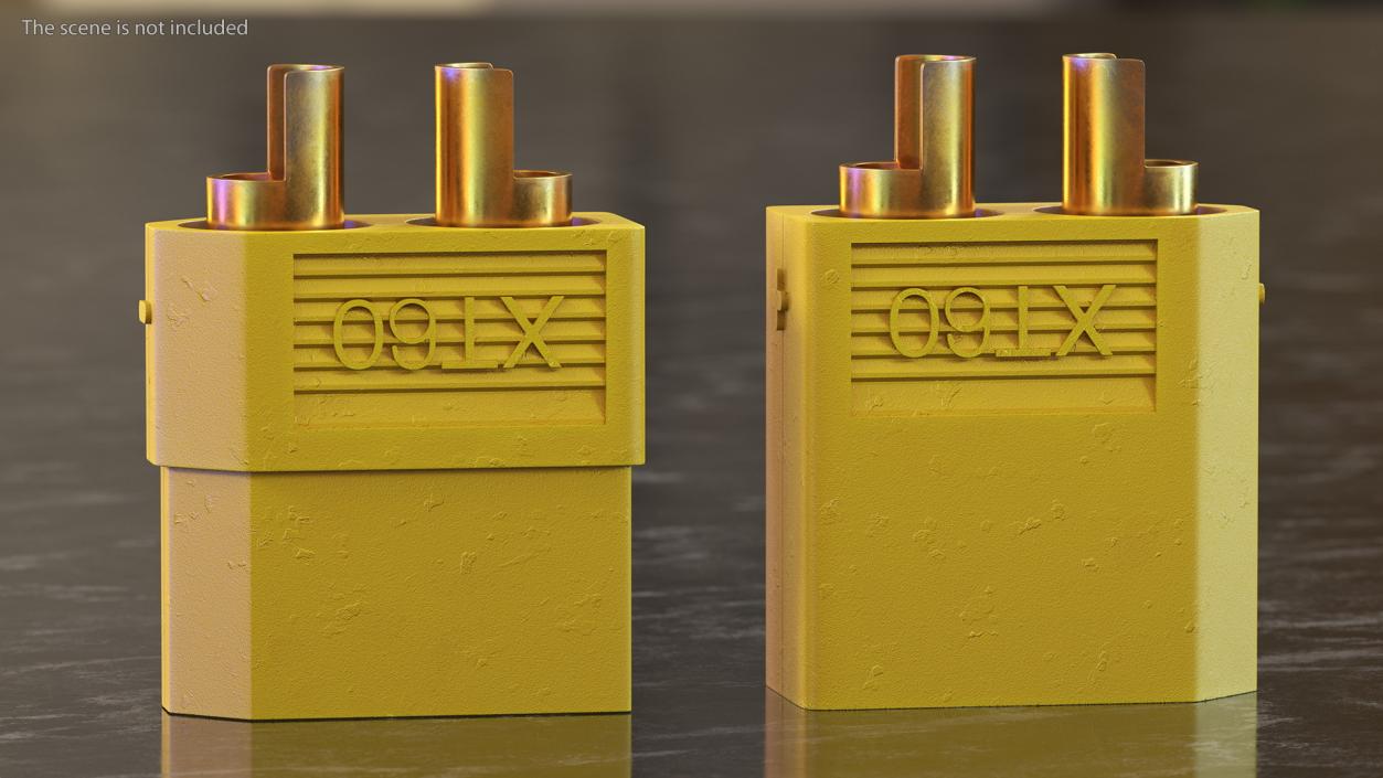 3D model XT60 Connectors