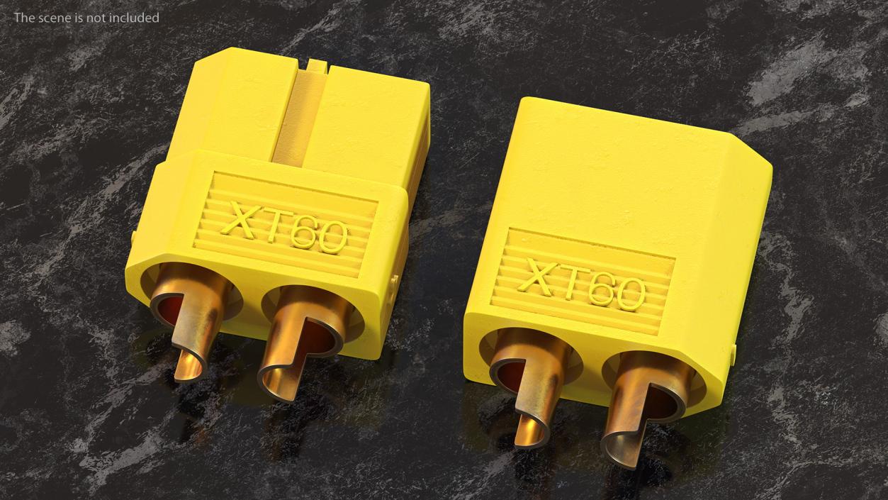 3D model XT60 Connectors