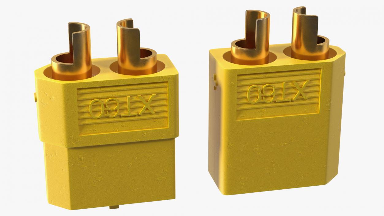 3D model XT60 Connectors