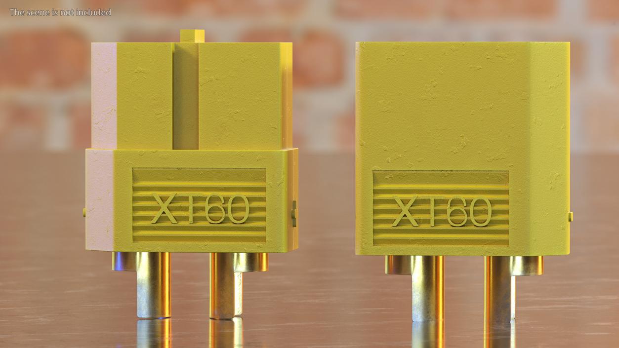 3D model XT60 Connectors