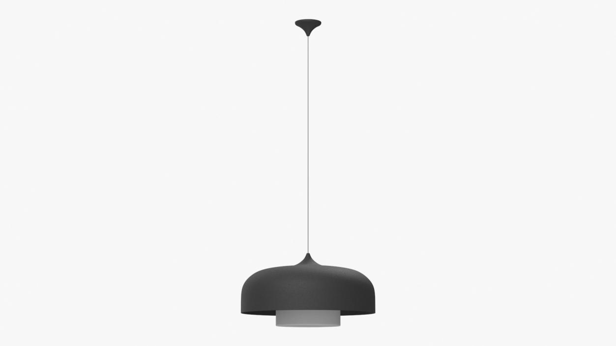 Modern Hanging Pendant Lamp 2 3D model