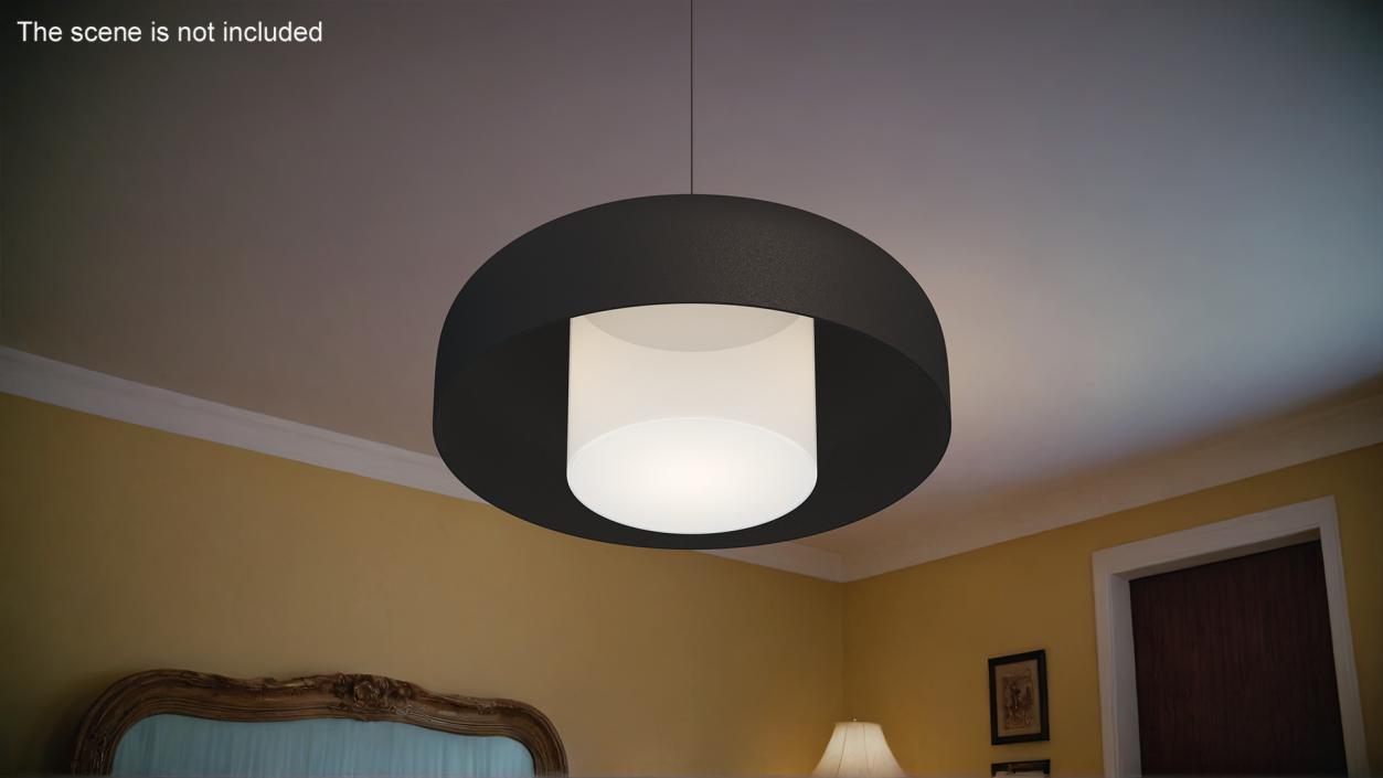 Modern Hanging Pendant Lamp 2 3D model