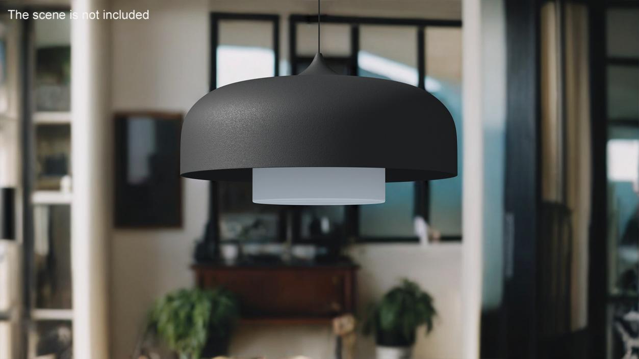 Modern Hanging Pendant Lamp 2 3D model