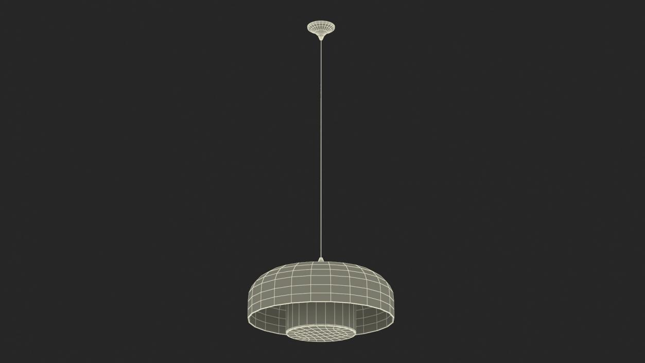 Modern Hanging Pendant Lamp 2 3D model