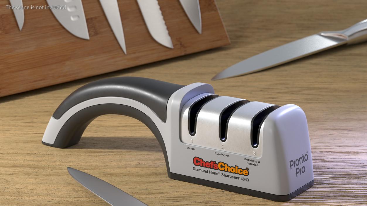 3D Chefs Choice Pronto Pro Manual Knife Sharpener