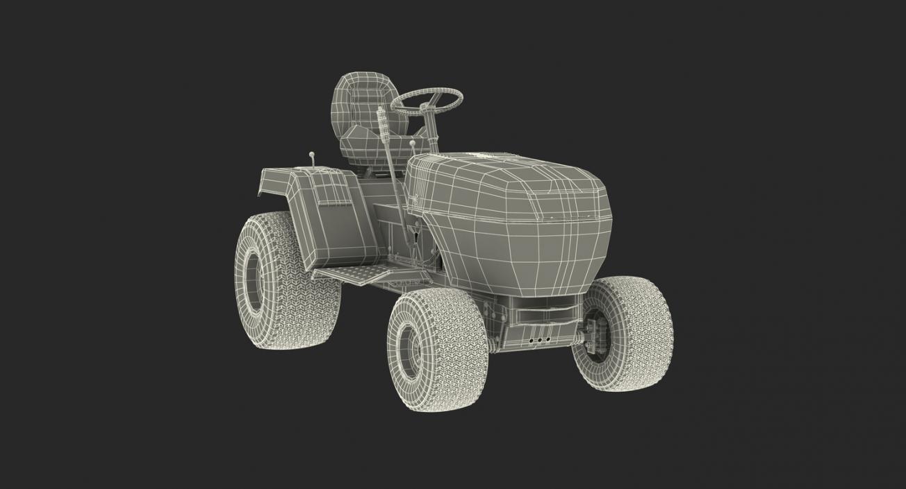 3D Tractors Rigged Collection