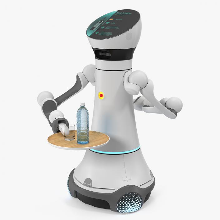 3D Careobot 4 Robot Bartender