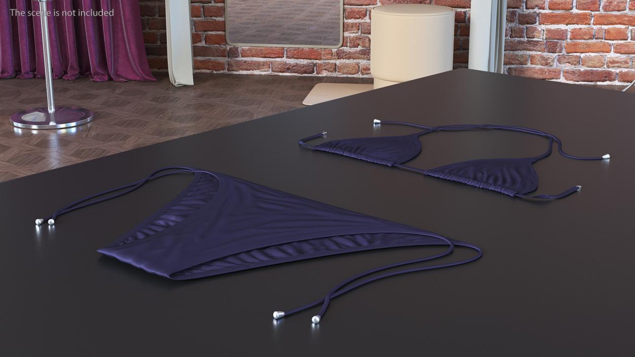 3D model Bikini Set Two Piece