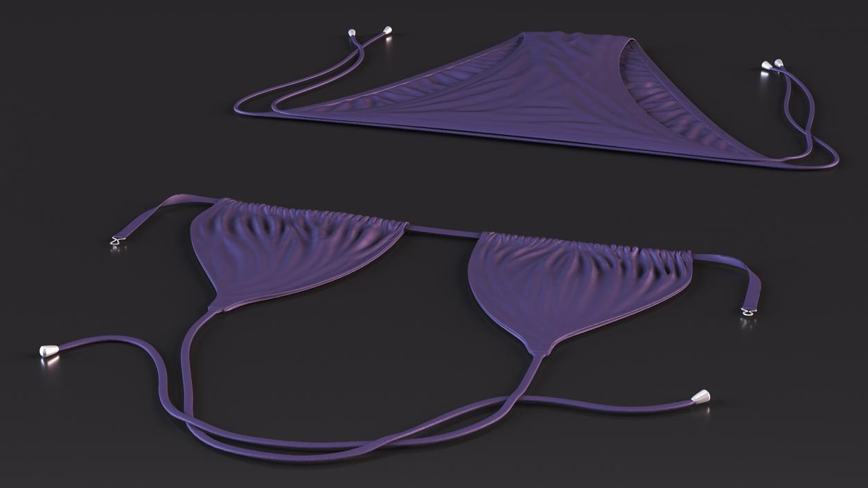 3D model Bikini Set Two Piece