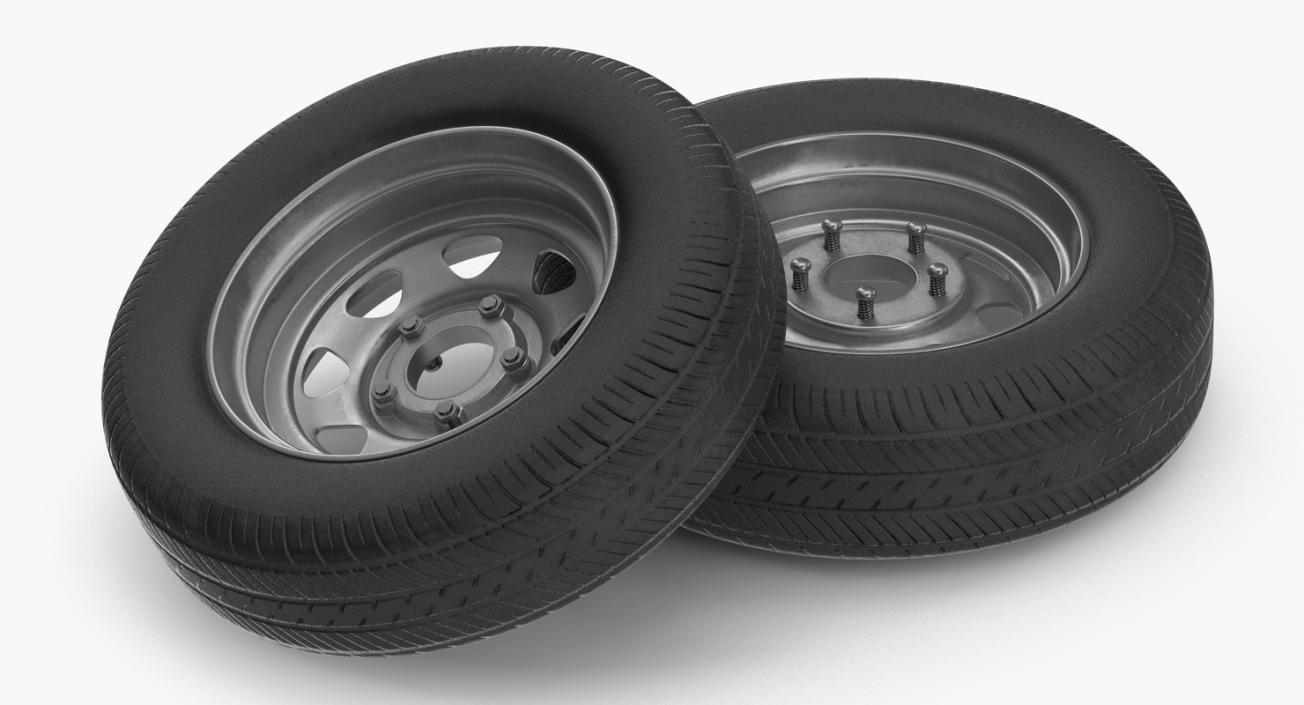 3D Wheels Big 3D Models Collection 3 model