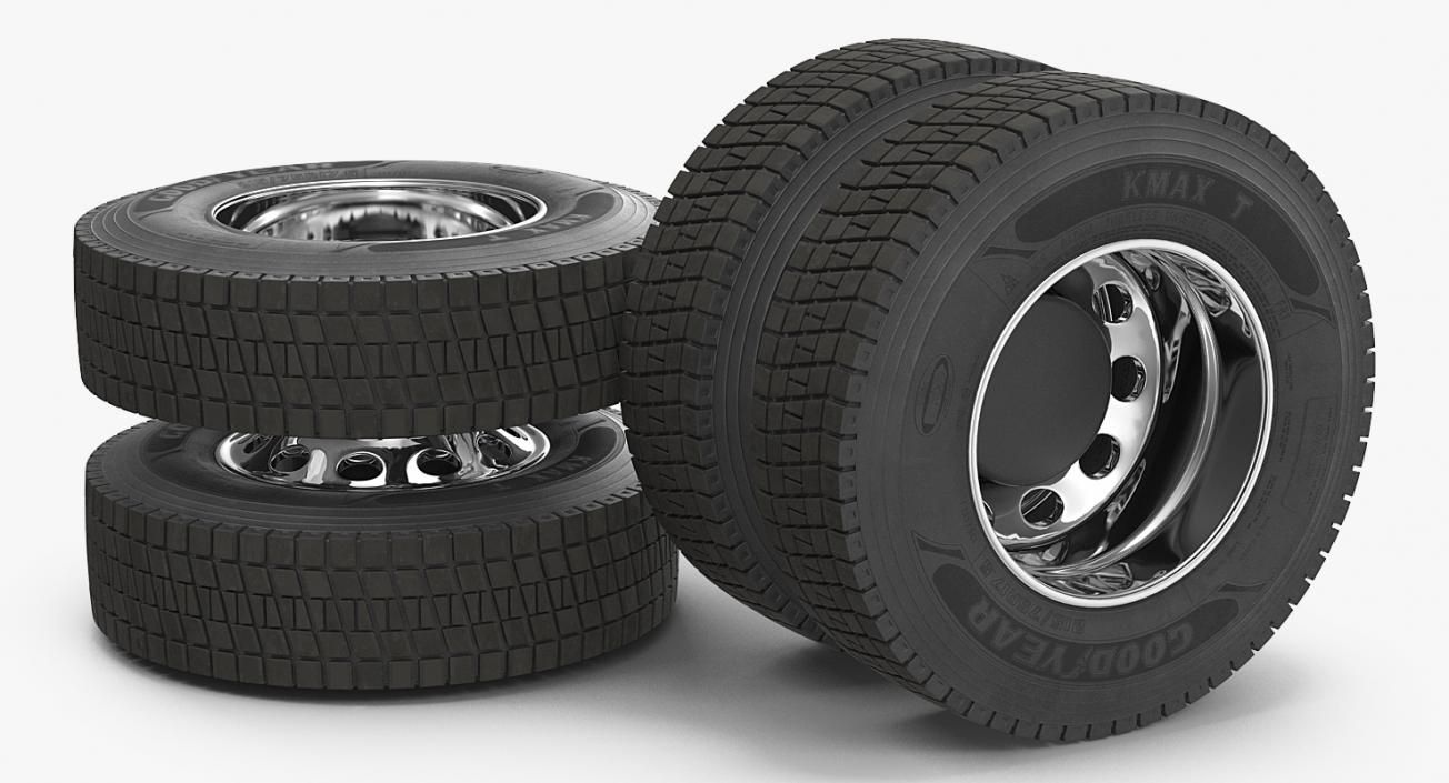 3D Wheels Big 3D Models Collection 3 model