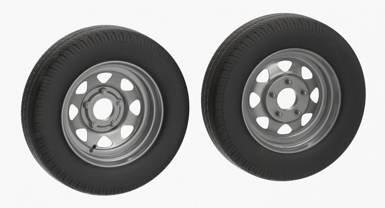 3D Wheels Big 3D Models Collection 3 model