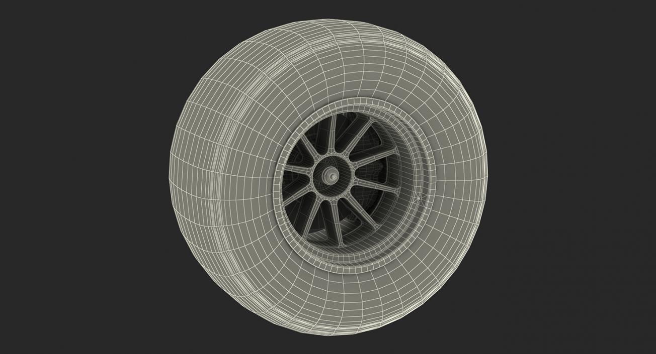 3D Wheels Big 3D Models Collection 3 model