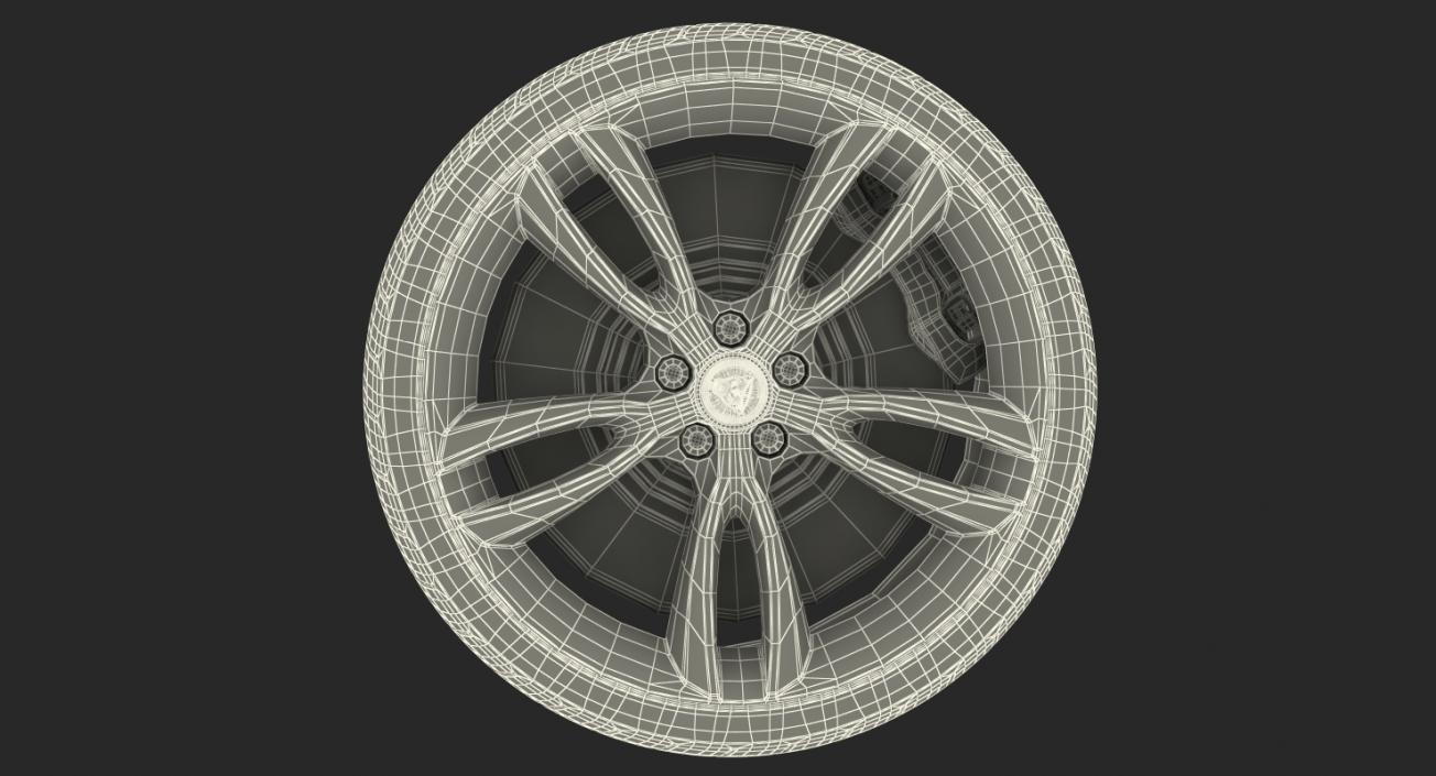 3D Wheels Big 3D Models Collection 3 model