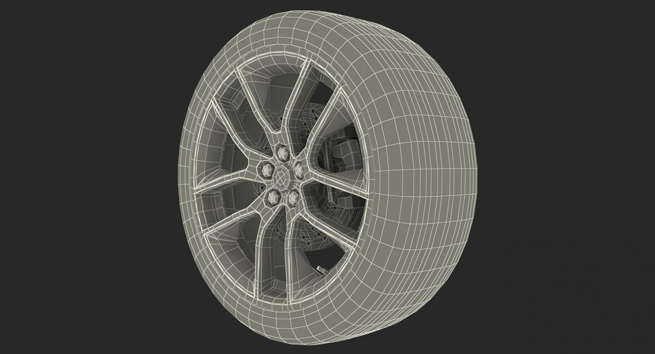 3D Wheels Big 3D Models Collection 3 model